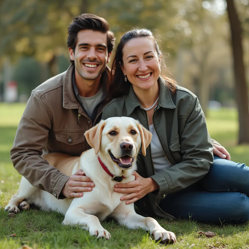 Familia Pérez con Rocky